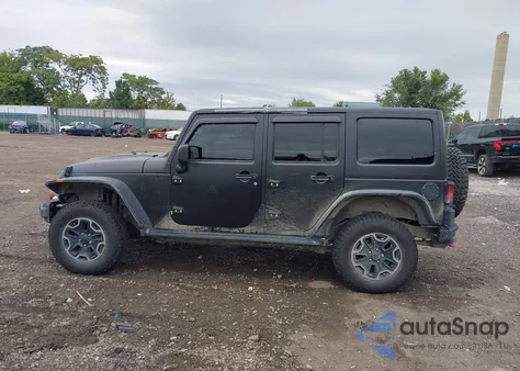 2016 Jeep Wrangler Unlimited Rubicon Hard Rock z USA, uszkodzony, nr VIN 1C4HJWFG5GL343869